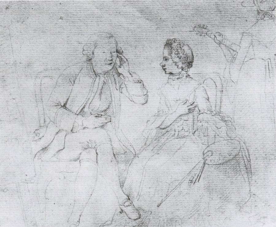 Joshua Reynolds und Angelika Kauffmann